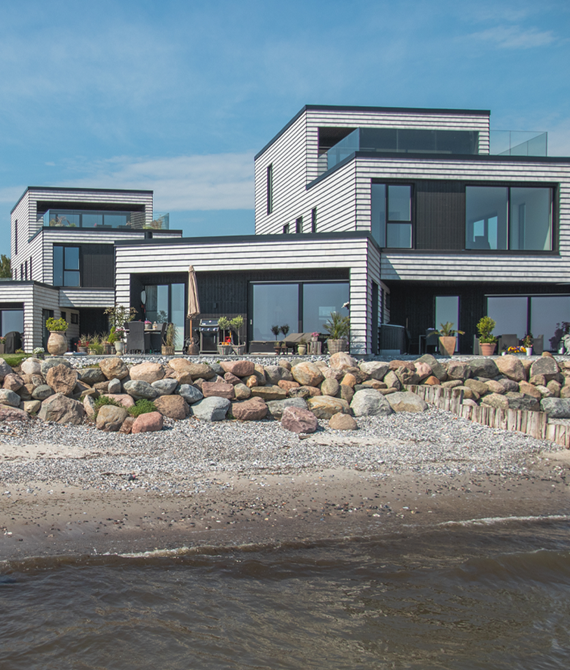 Vallø Strand Ansicht Fassade